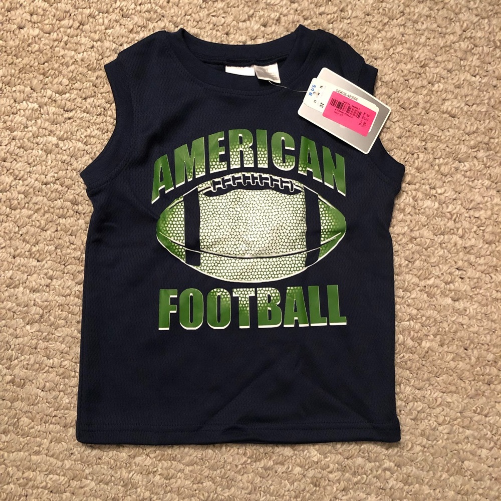 ❤️ 4/$20 NWT Koala Kids American Football Cut-Off